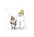 1年中使える豆パンダ【大人丁寧】（個別スタンプ：10）