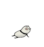 1年中使える豆パンダ【大人丁寧】（個別スタンプ：14）