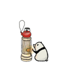 1年中使える豆パンダ【大人丁寧】（個別スタンプ：22）