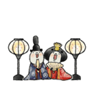 1年中使える豆パンダ【大人丁寧】（個別スタンプ：25）