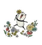 1年中使える豆パンダ【大人丁寧】（個別スタンプ：28）