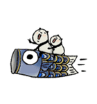 1年中使える豆パンダ【大人丁寧】（個別スタンプ：29）