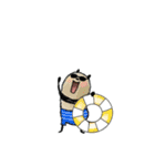 1年中使える豆パンダ【大人丁寧】（個別スタンプ：33）