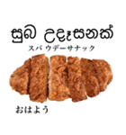 国産鶏のチキンカツ【シンハラ語】（個別スタンプ：2）