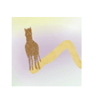 背景が動く午年メッセージ（個別スタンプ：9）