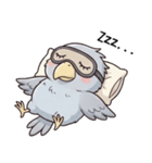 常にやる気のないハシビロコウ（個別スタンプ：16）