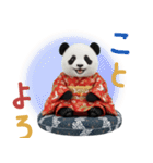 パンダの赤ちゃん⭐️お正月＆クリスマス（個別スタンプ：4）
