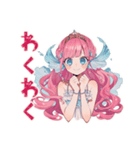 人魚姫の冬★雪と魔法の物語（個別スタンプ：24）