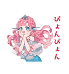 人魚姫の冬★雪と魔法の物語（個別スタンプ：35）