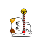 ねこ依存新年正月の挨拶（個別スタンプ：22）