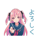 げんきな女子高生の気遣い♡敬語（個別スタンプ：35）