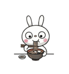 冬のひとこと☆ふんわかウサギ（個別スタンプ：26）