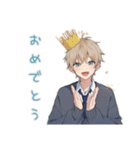 年中使える★茶髪DKの日常（個別スタンプ：18）