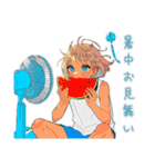 年中使える★茶髪DKの日常（個別スタンプ：28）