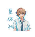 年中使える★茶髪DKの日常（個別スタンプ：29）