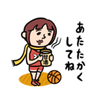 バスケ女子★年末年始2026あけおめスタンプ（個別スタンプ：11）