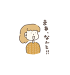 年女の年末年始～推し色あるかな～（個別スタンプ：3）