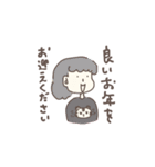 年女の年末年始～推し色あるかな～（個別スタンプ：16）