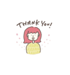 年女の年末年始～推し色あるかな～（個別スタンプ：17）