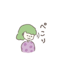 年女の年末年始～推し色あるかな～（個別スタンプ：20）