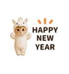 ねこの年末年始＆あけおめ♡2026（個別スタンプ：2）