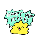 ❤️にこにこ年賀スタンプ❤️（個別スタンプ：34）