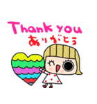 (nenerin日常会話スタンプ025英語気遣い)（個別スタンプ：1）