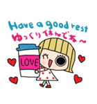 (nenerin日常会話スタンプ025英語気遣い)（個別スタンプ：19）