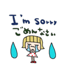 (nenerin日常会話スタンプ025英語気遣い)（個別スタンプ：20）