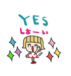 (nenerin日常会話スタンプ025英語気遣い)（個別スタンプ：25）