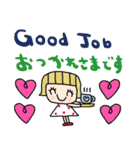 (nenerin日常会話スタンプ025英語気遣い)（個別スタンプ：35）