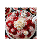 ケーキでお祝いメッセージ！（個別スタンプ：21）