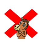 賀正☆ウマ（個別スタンプ：18）