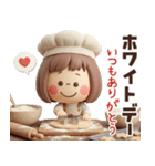 年末年始から使える冬のスタンプ♡ぶちゃこ（個別スタンプ：22）