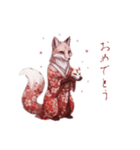 和柄狐（個別スタンプ：6）