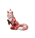 和柄狐（個別スタンプ：25）