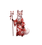 和柄狐（個別スタンプ：31）