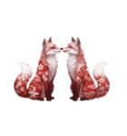 和柄狐（個別スタンプ：40）