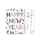 文字入力♥ラグジュアリーな宝石文字カード（個別スタンプ：9）