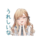 癒やしの優しいお姉さんスタンプ（個別スタンプ：28）