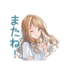 癒やしの優しいお姉さんスタンプ（個別スタンプ：29）