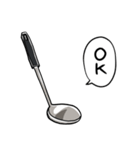 しゃべるおたま（個別スタンプ：6）