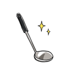 しゃべるおたま（個別スタンプ：21）