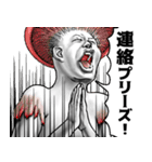 表情全開16-18 キノコ ver.5 お久しぶり（個別スタンプ：37）