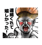 表情全開16-18 キノコ ver.5 お久しぶり（個別スタンプ：38）