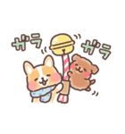 まるまるコーギーほっこり冬（個別スタンプ：5）
