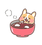 まるまるコーギーほっこり冬（個別スタンプ：15）