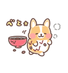 まるまるコーギーほっこり冬（個別スタンプ：16）
