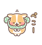 まるまるコーギーほっこり冬（個別スタンプ：21）