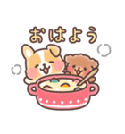 まるまるコーギーほっこり冬（個別スタンプ：25）